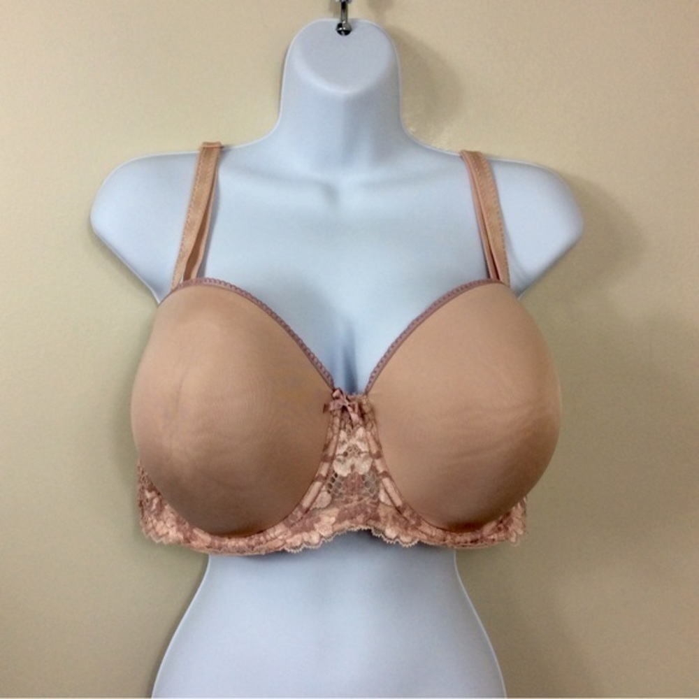 Adore me 38G tan lace bra